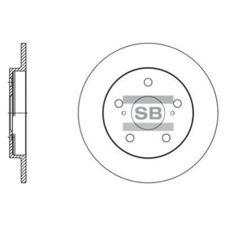 Диск гальмівний HI-Q SD4616