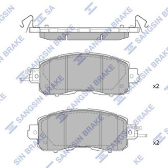 Колодки дискового гальма HI-Q SP1765