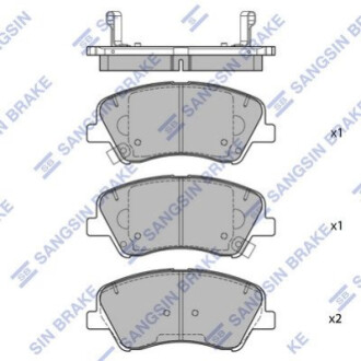 Тормозные колодки передние HI-Q SP1901