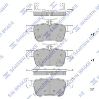 Кт. Тормозные колодки HI-Q SP4127