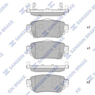 Тормозные колодки HI-Q SP4140