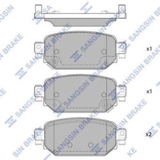 КОЛОДКИ ДИСКОВЫЕ HI-Q SP4178