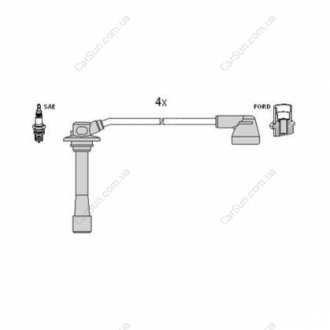 Провода високої напруги 626 97- HITACHI/HUCO 134273