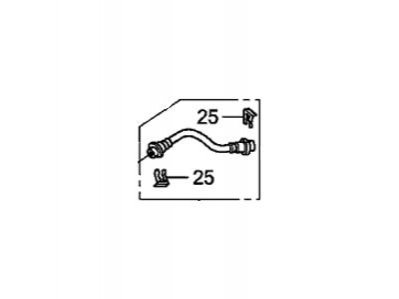 HOSE SET L- RR- HONDA 01468TF0000