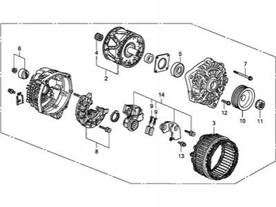 Генератор HONDA 31100RB0004