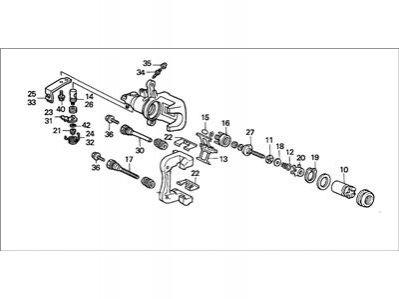 HONDA 43019S84A54