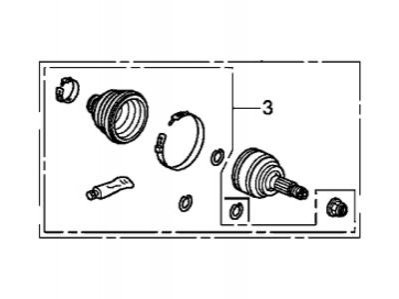 Автозапчастина HONDA 44014T0AA01