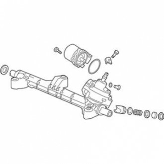 КОМП. МОДУЛЯ, ШЕСТЕРНЯ РУЛЕВОГО УПРАВЛЕН HONDA 53601TZ4A01