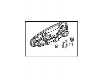 Автозапчастина HONDA 72180SR3013