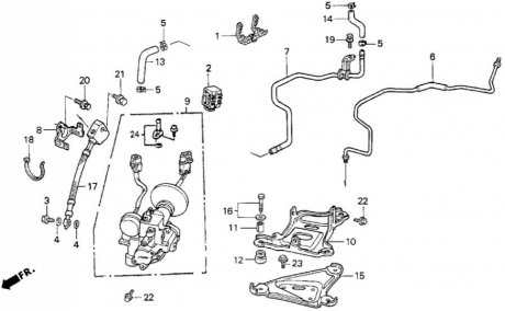 HONDA 91560SE0003