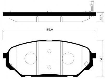 Hong Sung Brake HP0039