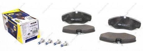 Комплект гальмівних колодок (дискових) ICER 141315-701