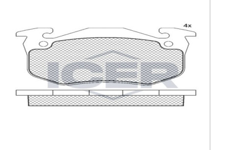 Автозапчасть ICER 180723-204