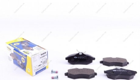 Комплект гальмівних колодок (дискових) ICER 181450-700