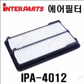 Фільтр повітряний двигуна Interparts IPA4012 (фото 1)