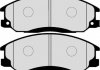 Гальмівні колодки, дискове гальмо (набір) JAKOPARTS J3600531 (фото 2)