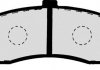 Колодки дискового тормоза JAKOPARTS J3601053 (фото 2)