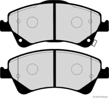 Колодки гальмівні дискові передні TOYOTA AURIS, AVENSIS JAKOPARTS J3602004