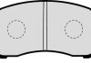 Гальмівні колодки, дискове гальмо (набір) JAKOPARTS J3603047 (фото 2)