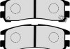 Гальмівні колодки, дискове гальмо (набір) JAKOPARTS J3615003 (фото 2)