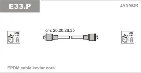 Автозапчасть Janmor E33.P (фото 1)
