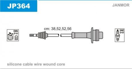 Автозапчастина Janmor JP364