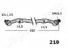 Поперечная рулевая тяга JAPANPARTS CR-210 (фото 2)