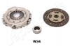 К-кт зчеплення з центр.вимикачем Astra G/H, Corsa D, Combo, 1.2/1.4 JAPANPARTS KF-W34 (фото 1)