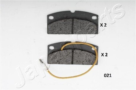 ГАЛЬМІВНІ КОЛОДКИ. AIXAM P. 400/500/721/NOVA JAPANPARTS PA-021AF