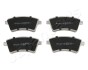 Brake Pad Set, disc brake JAPANPARTS PA0720AF (фото 1)