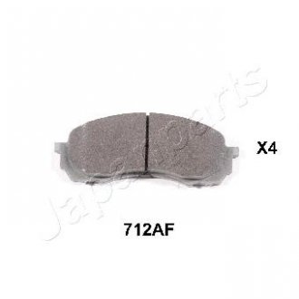 Колодки гальмівні - (26296FG000 / 26296AE200 / 26296AE190) JAPANPARTS PA-712AF