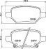 Brake Pad Set, disc brake JAPANPARTS PP0405AF (фото 2)