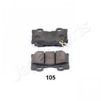 Колодки гальмівні NISSAN T. 370Z/INFINITI FX/G37/Q70 09- JAPANPARTS PP-105AF