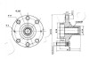 Ступица колеса JAPKO 410018 (фото 3)