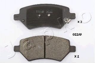 Колодки тормозные передние Fiat Doblo (00-, 10-)/Opel Combo D (12-) JAPK JAPKO 50022