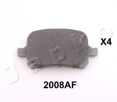 Колодки дискового тормоза JAPKO 502008 (фото 1)
