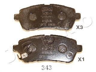 Комплект тормозных колодок JAPKO 50343 (фото 1)