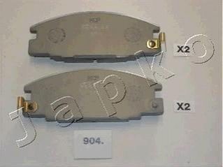 Колодки тормозные дисковые Opel Frontera a 2.3 (92-98),Opel Monterey a 3.1 (91-9 JAPKO 50904 (фото 1)