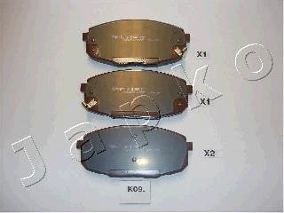Комплект тормозных колодок JAPKO 50K09 (фото 1)