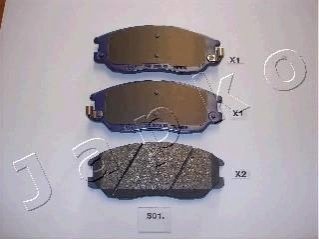 Колодки дискового тормоза JAPKO 50S01 (фото 1)