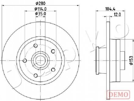 Автозапчасть JAPKO 61132C