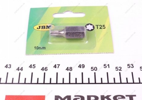 Бита Torx (10xT25mm) JBM 10393 (фото 1)
