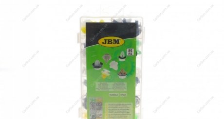 Набір кліпс пластмасових для дверних панелей (85 шт) (Renault) JBM 53710 (фото 1)