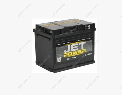 Автомобильный аккумулятор 50 Ah 420 A(EN) 215x175x190 Jet-power JET POWER (ИНД.) 6СТ50R