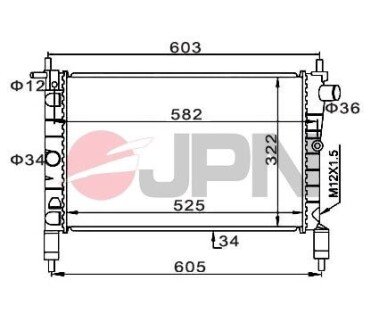 Автозапчасть Jpn 60C9030JPN