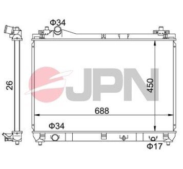 Автозапчасть Jpn 60C9049JPN