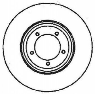Гальмівний диск Jurid 561352JC