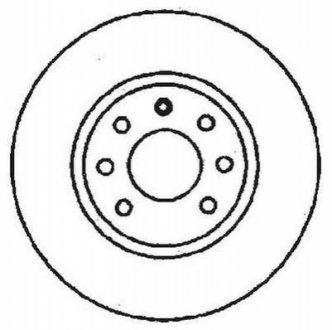 Гальмівний диск Jurid 561446JC (фото 1)