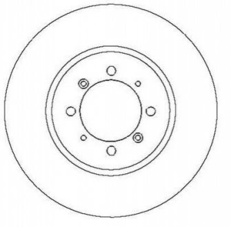 Гальмівний диск Jurid 561474J (фото 1)