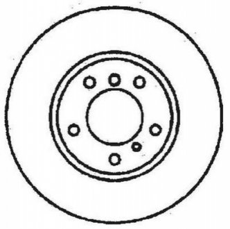 Гальмівний диск Jurid 561479JC (фото 1)